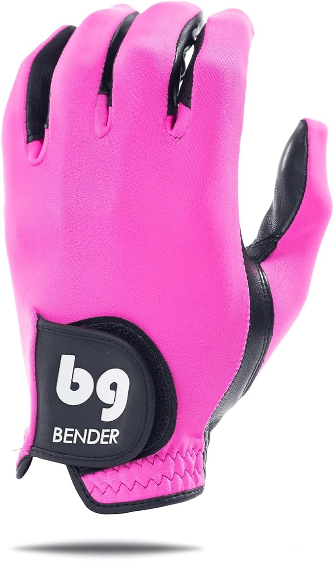 BG Bender - Mens Golf Glove, Durable Spandex Golf Gloves, Unique Golf Gloves